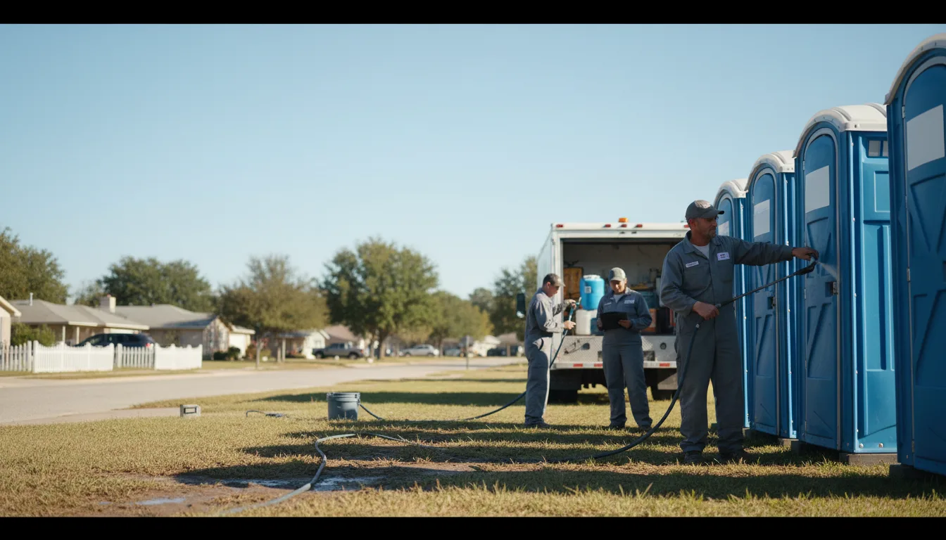Long-Term Portable Toilet Rental in Pittsford, MI near me